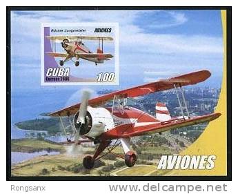 2006 CUBA AIRPLANE 6V STAMP+MS - Ungebraucht