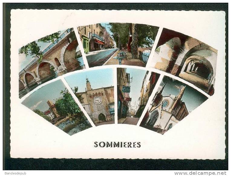 CPSM - Sommières ( 30 ) - Multivues ( Editions S. L. 1515) - Sommières