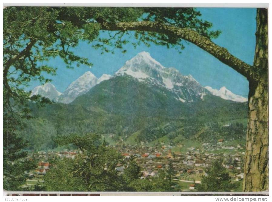 Mittenwald Mit Wetterstein 1965 - Mittenwald