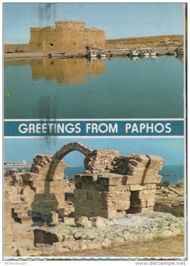 Greetings From Paphos 1974 - Cyprus