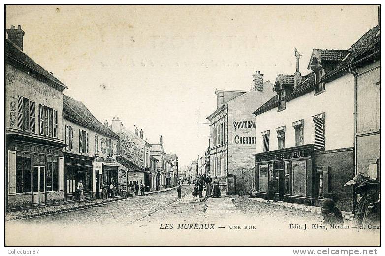 78 - YVELYNES - LES MUREAUX - BOULANGERIE - COMMERCES - BELLE ANIMATION - PRECURSEUR Avant 1904 - Les Mureaux