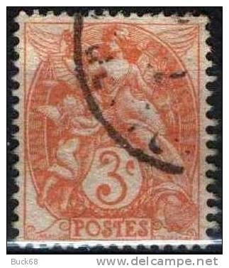 FRANCE 109 (o) Type Blanc #1 - 1900-29 Blanc