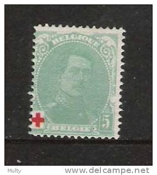 Belgie OCB 129a (*) - 1914-1915 Red Cross