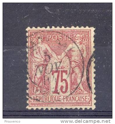 FRANCE 1876 SAGE   YT N° 71  COTE 15   OB. - 1876-1878 Sage (Type I)