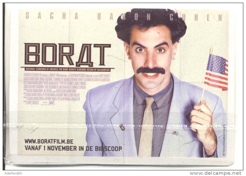 Borat Sexsy Moustache - Female Success Guarantee! - Bioscoopreclame