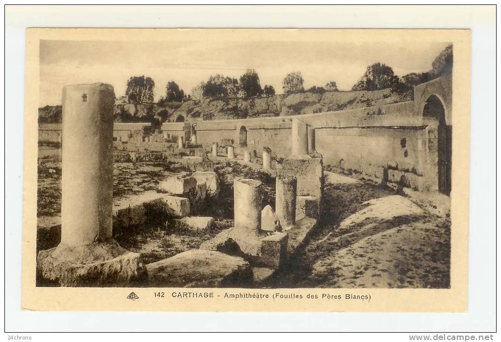 Tunisie: Carthage, Amphitheatre, Fouilles Des Peres Blancs (07-2781) - Tunisia