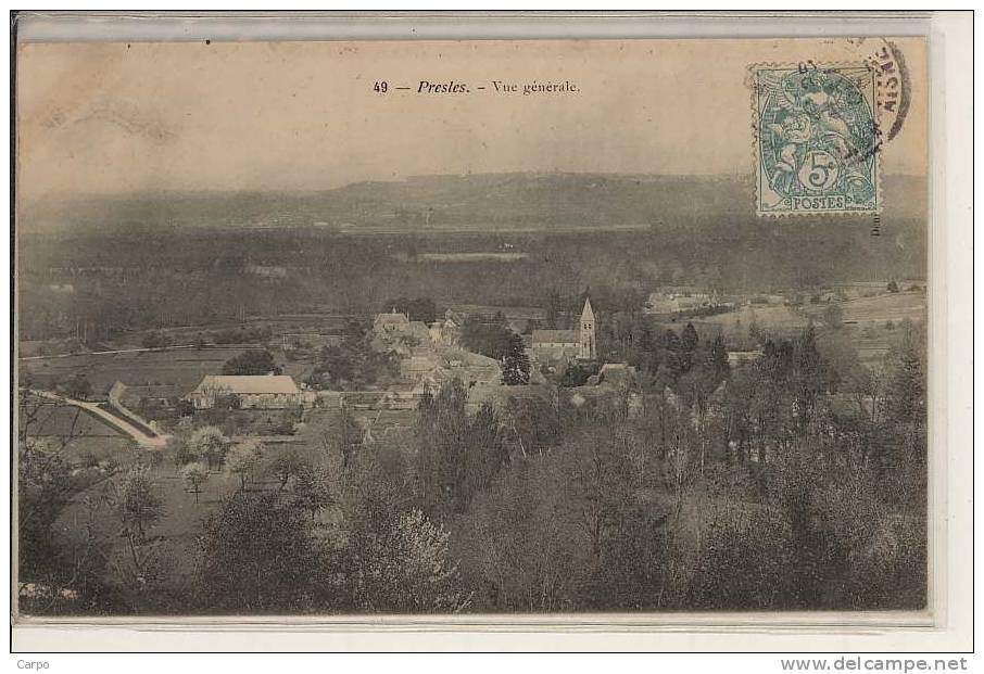 PRESLES - Vue Géné. - Presles