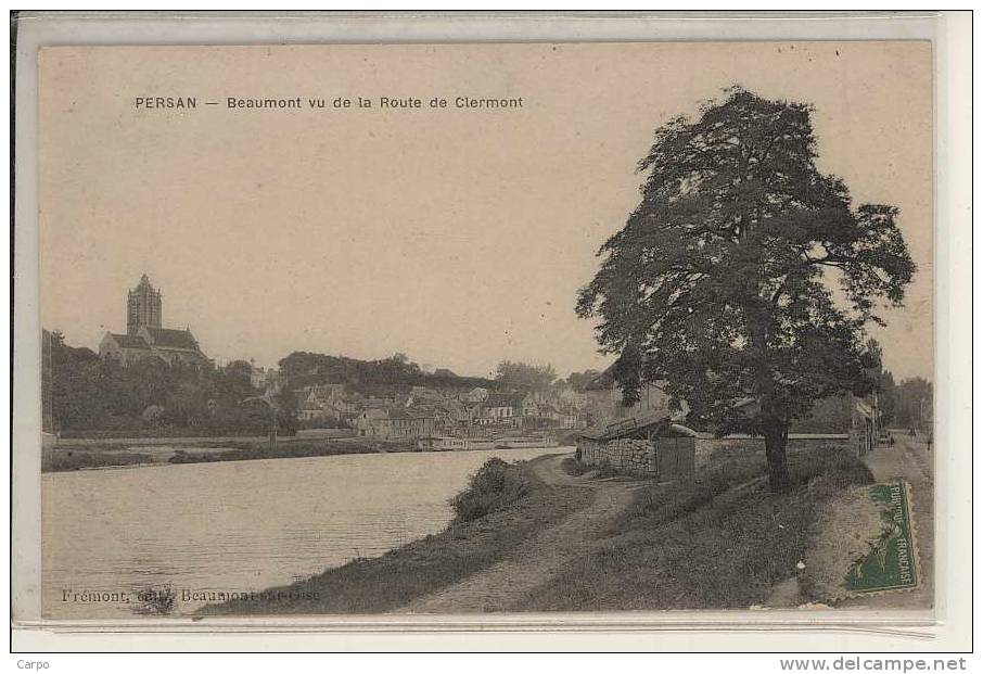 PERSAN - Beaumont Vu De La Route De Clermont. - Persan