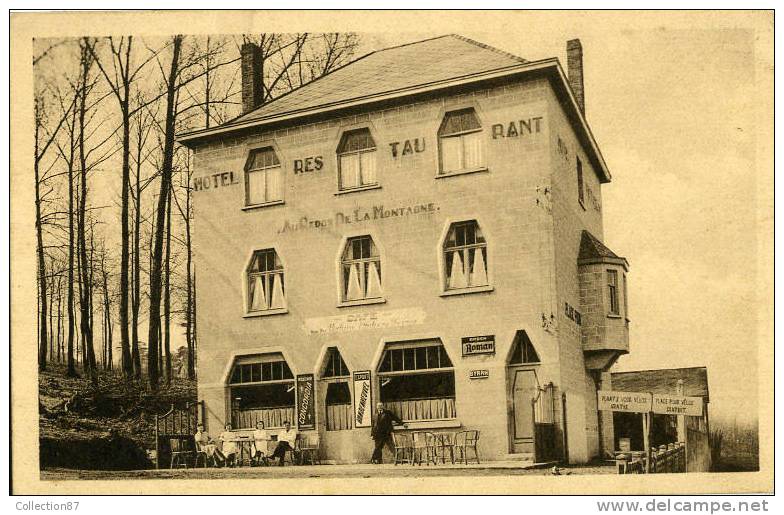 BELGIQUE - RUYEN - MONT De L'ENCLUS - AVELGHEM - HOTEL RESTAURANT " AU REPOS De La MONTAGNE " - Kluisbergen