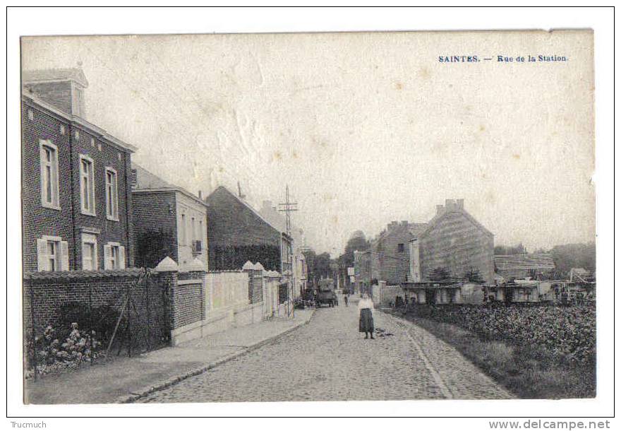 C1378 - Saintes - Rue De La Station - Tubize