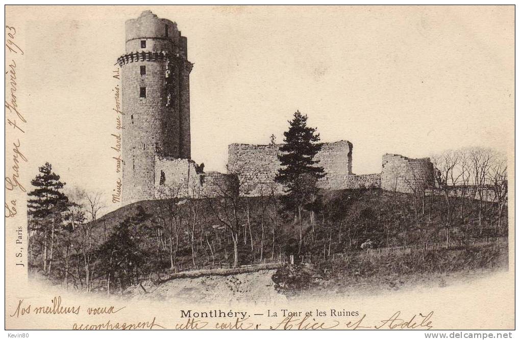 91 MONTLHERY La Tour Et Les Ruines - Montlhery