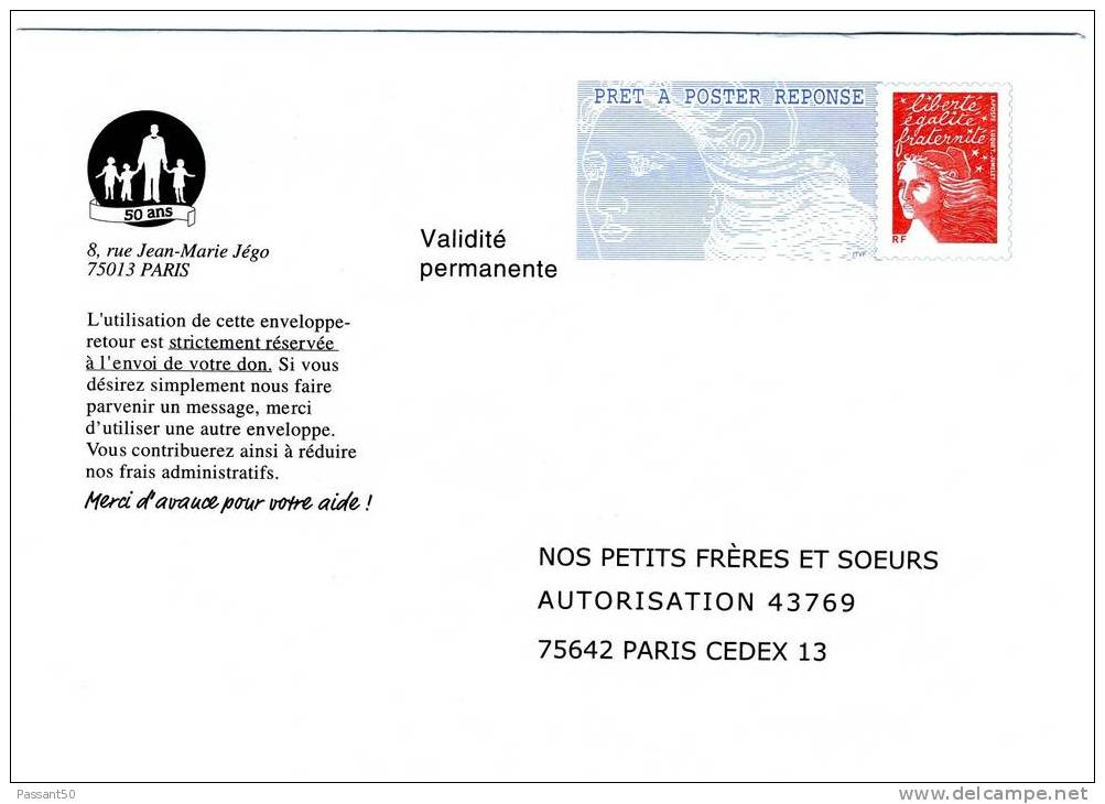 PAP Réponse Luquet RF Nos Petits Frères Et Soeurs. Référence 0402327.TBE. - PAP: Antwort/Luquet
