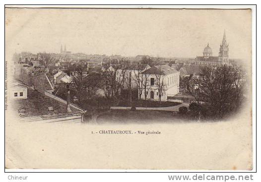 CHATEAUROUX VUE GENERALE - Chateauroux