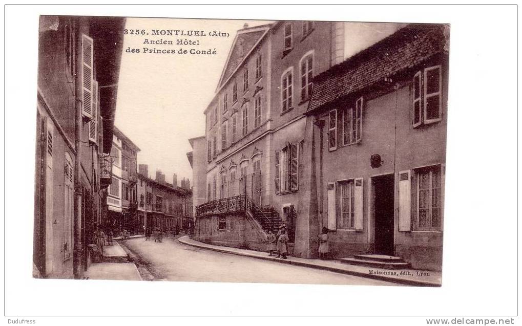 MONTLUEL       ANCIEN HOTEL DES PRINCES DE CONDE - Montluel