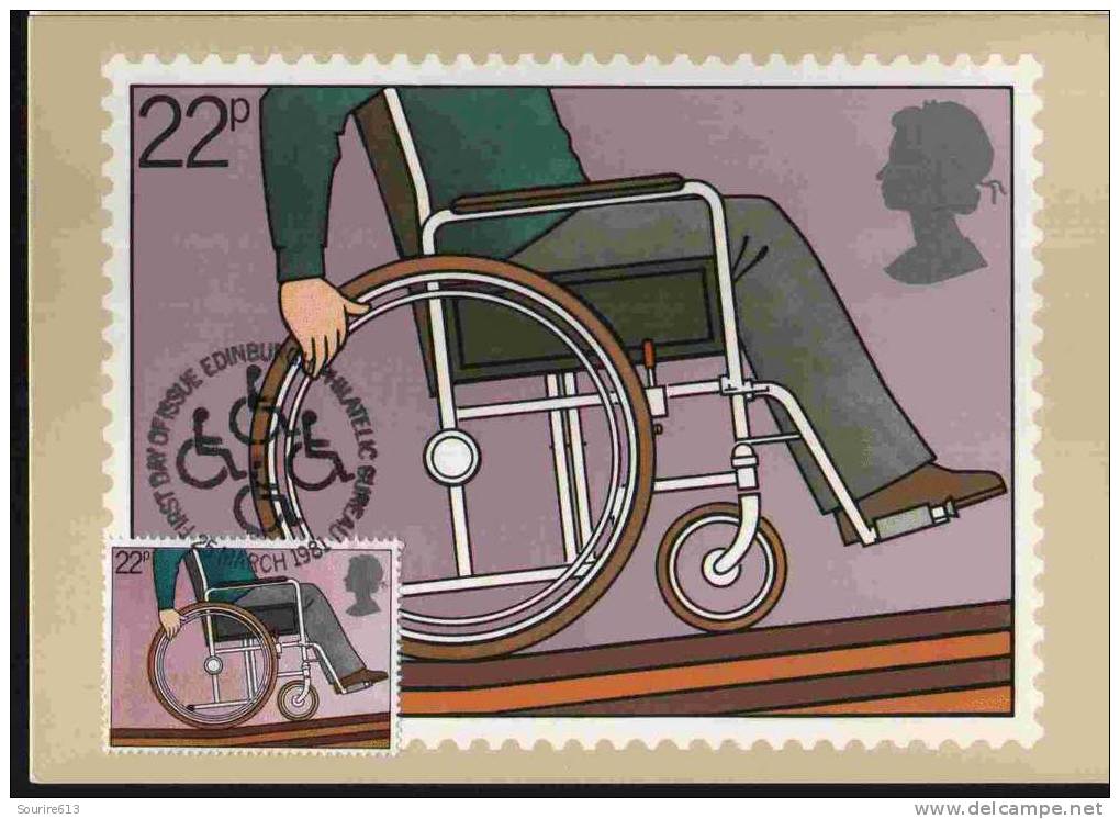 CPJ Gb 1981 Handicaps Paralysie Fauteuil Roulant - Handicap