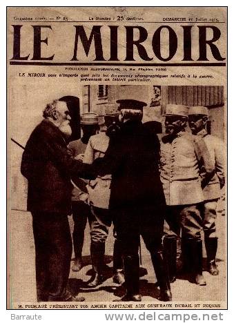 Le Miroir N° 85 Du 11/07/1915 L´eglise De TRACY Le VAL En Ruine. - Informations Générales