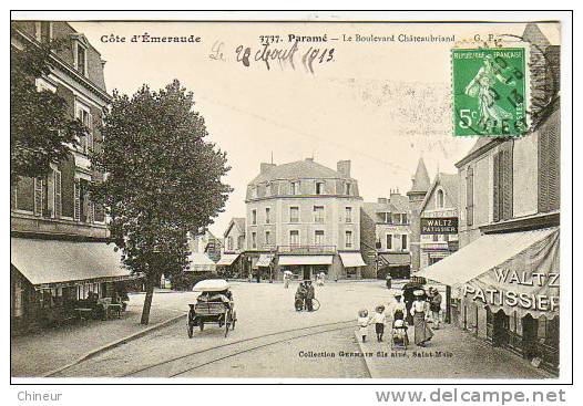 PARAME LE BOULEVARD CHATEAUBRIAND - Parame