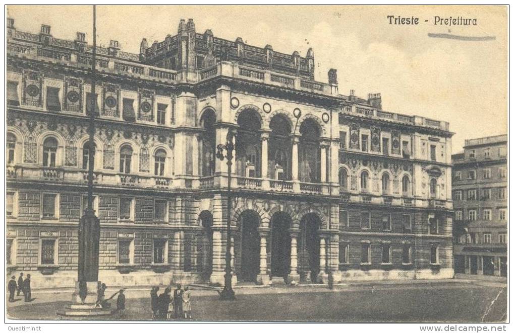 Italie.Trieste.Prefeitura .1927. - Trieste (Triest)