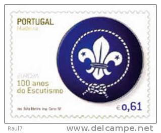 EUROPA -CEPT 2007 PORTUGAL Madere 1V MNH // Scouts 100th Anniversary. - 2007