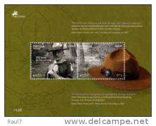 EUROPA -CEPT 2007 PORTUGAL Madere 1 S/SHEET MNH // Scouts 100th Anniversary. - 2007