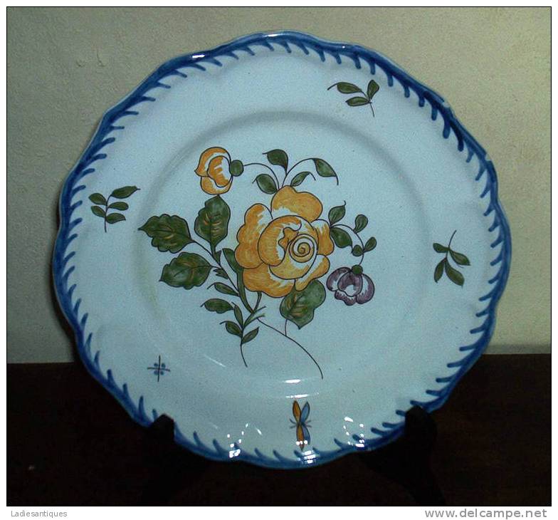 Ancienne Assiette  - Oud Bord - Old Plate - AS 1778 - Autres & Non Classés