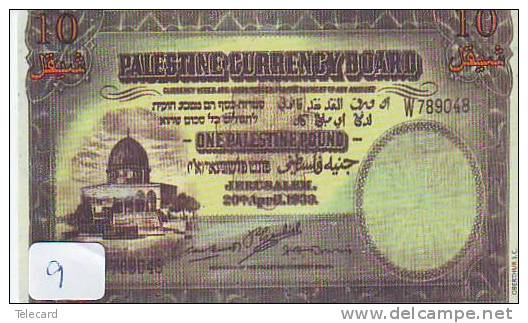 Telecarte Billet (9) PALESTINA Bank Note  Bills  Notes  Money  Banknote  Bill  Banknotes Bankbiljet - Palestina