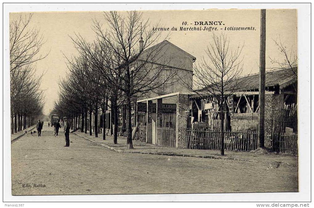 M18 - DRANCY - Avenue Du Maréchal Joffre - Lotissements - Drancy