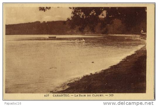 29 - Carantec - La Baie Du Clouet - ND 107 (non Circulée) - Carantec