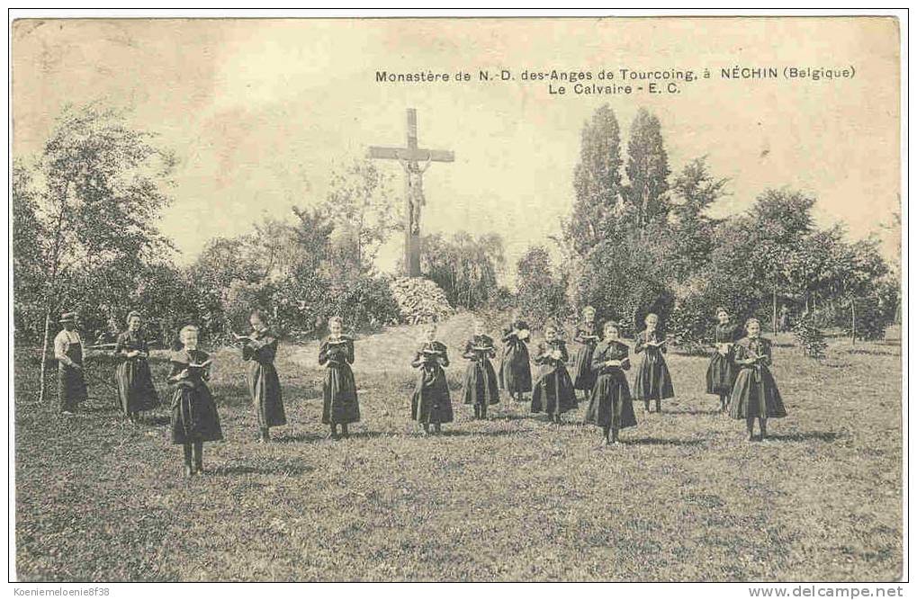 NÉCHIN - MONASTERE DE N.D. DES ANGES DE TOURCOING   LE CALVAIRE - Estaimpuis