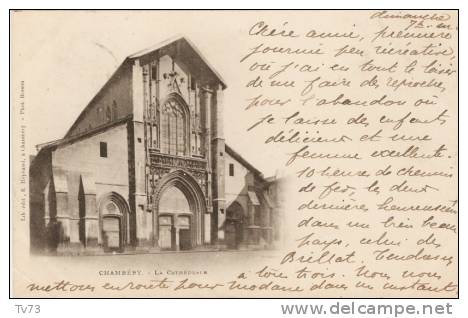 Cpc 464 - CHAMBERY - La Cathedrale (73 - Savoie) - Chambery