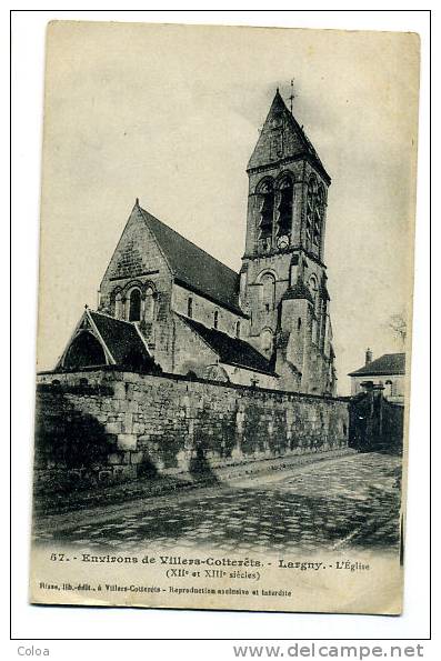 Environs De Villers-Cotterêts Largny L'église - Villers Cotterets