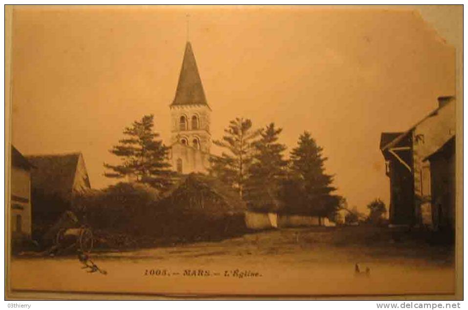 CPA 58-MARS SUR ALLIER-L´EGLISE- - Other & Unclassified