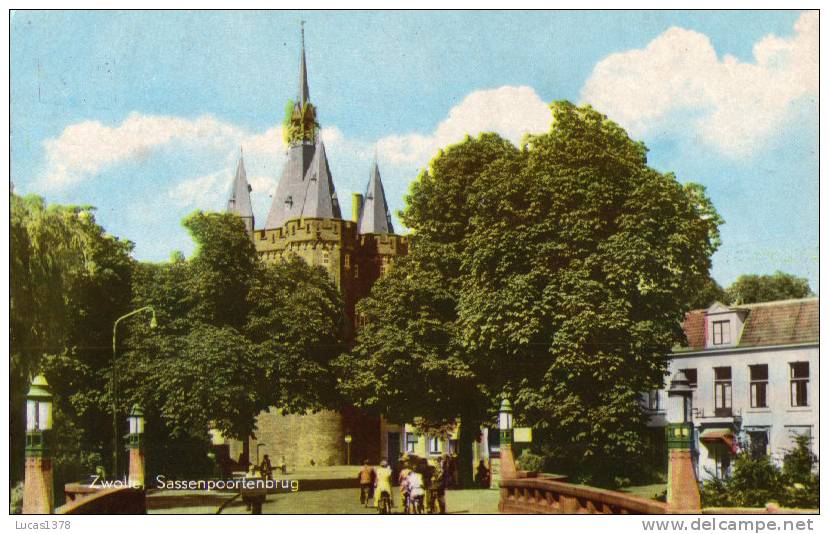 ZWOLLE / SASSENPOORTENBRUG / RARE CPSM - Zwolle