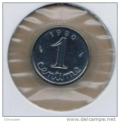 ** 1 CENT EPI 1980 FDC SOUS/VIDE D ORIGINE**88** - 1 Centime