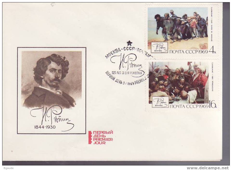 URSS RUSSIE  FDC - FDC