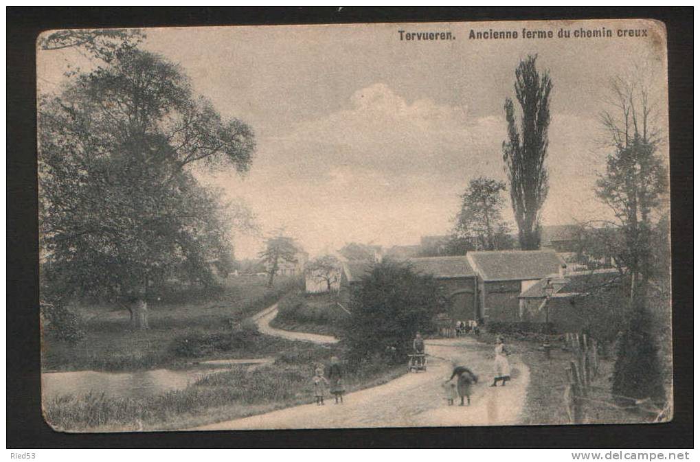 Tervuren ( Tervueren ) Ancienne Ferme Du Chemin Creux ( Verzonden Kaart In 1911 ) - Tervuren