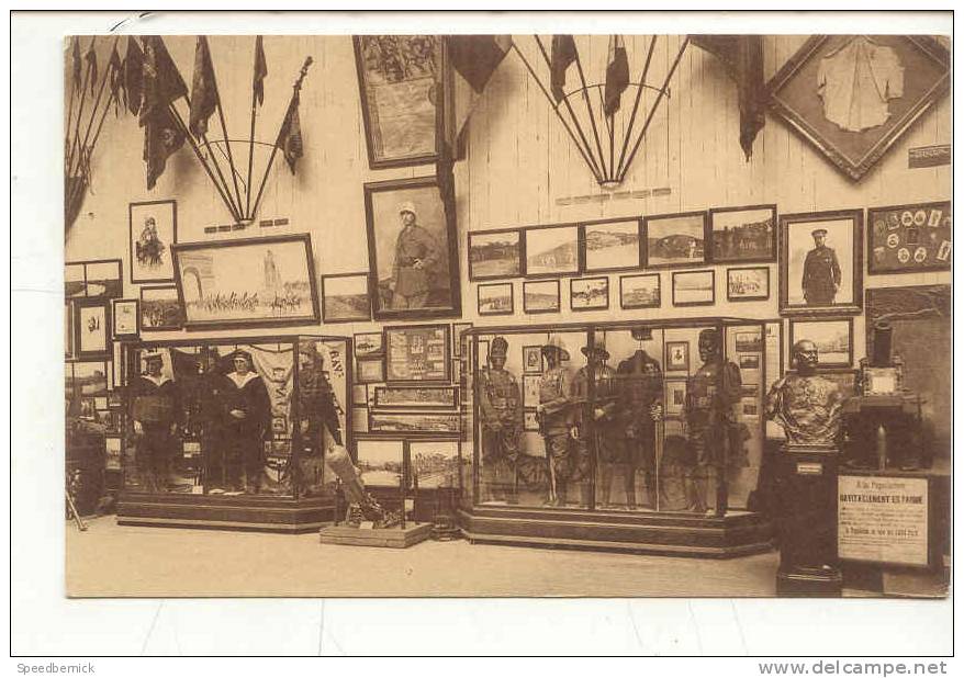 8006  3 Cpa Musée Royal De L´Armée . Bruxelles Armée Belge 1914-18, Salle Trophées, Hall . Thill NELS - Musea