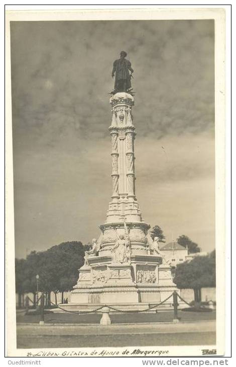 Portugal.Statua De Afonso De Albuquerque. - Lisboa