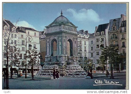 A. Monier ,Photographe: Fontaine Des Innocents, Paris - Monier