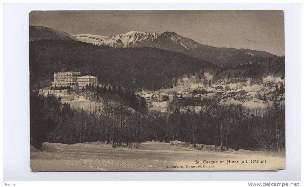 Suisse - Vue De St Cergue En Hiver - Saint-Cergue