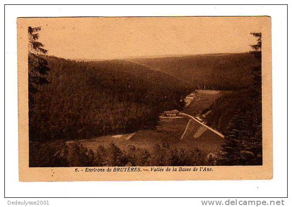 Sept7 8816109   Bruyères  Vallée De La Base De L'ane N° 6 - Bruyeres