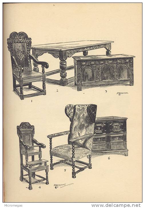 W.E. Mallett : An Introduction To Old English Furniture - Cultural