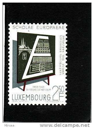 C5172 - Luxembourg1963 - Yv.no.620 Neuf** - Ongebruikt
