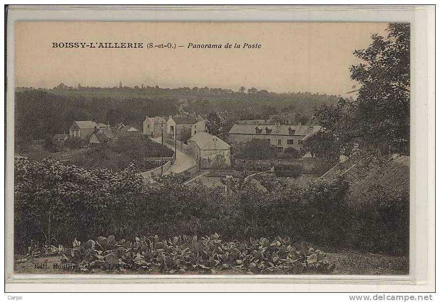 BOISSY-L'AILLERIE - Panorama De La Poste. - Boissy-l'Aillerie