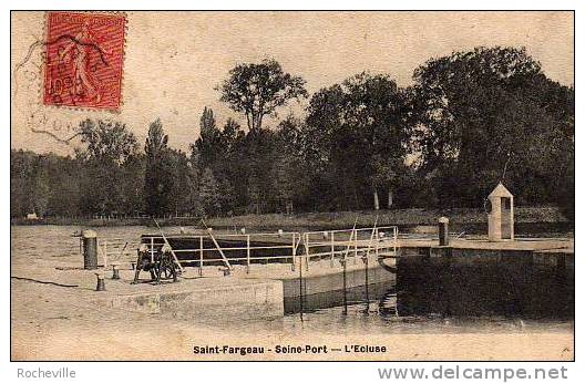 89-Saint-Fargeau-Seine-Po Rt-  L'Ecluse- - Saint Fargeau