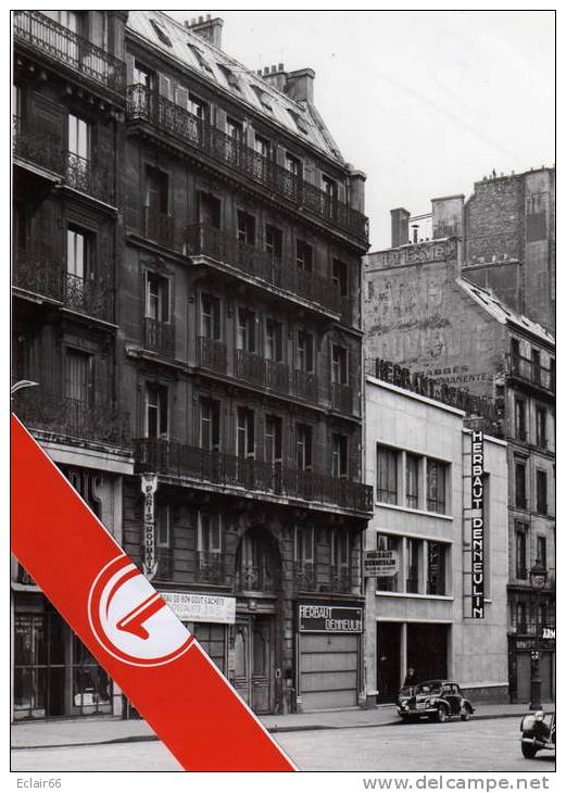 HERBAUT DENNEULIN.   PARIS.10    Photo 18cmX12,5cm   Magasins  Tailleur De L'Allouette  RUE LAFAYETTE Année1950 - Magasins