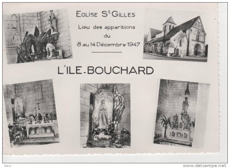 37.133/ L´ILE BOUCHARD - Lieu Des Apparitions Du 8 Et 14 Décembre 1947 - L'Île-Bouchard