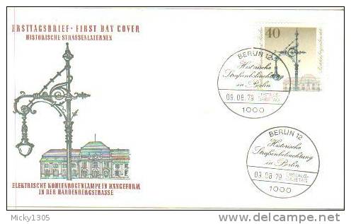 Germany / Berlin - FDC Mi-Nr 604 (U253)- - 1971-1980