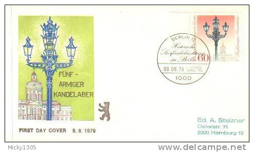 Germany / Berlin - FDC Mi-Nr 606 (U254)- - 1971-1980