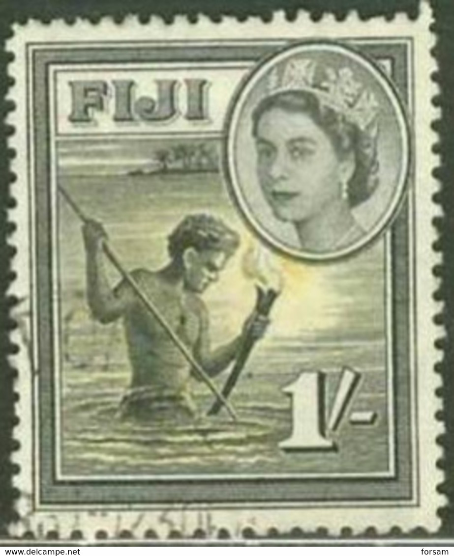FIJI..1954/56..Michel # 132...used. - Fidji (1970-...)